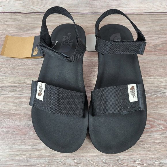 NEW The North Face Skeena Sport Sandal Men's Size 13 Triple Black Hiking Outdoor - Picture 3 of 7